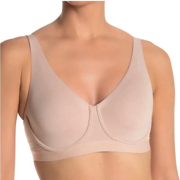 NWOT Natori Women's Recharge Sports Bra Light Mocha 32C - Picture 1 of 9